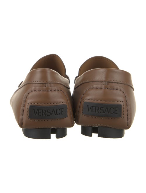 Versace Leather Loafers