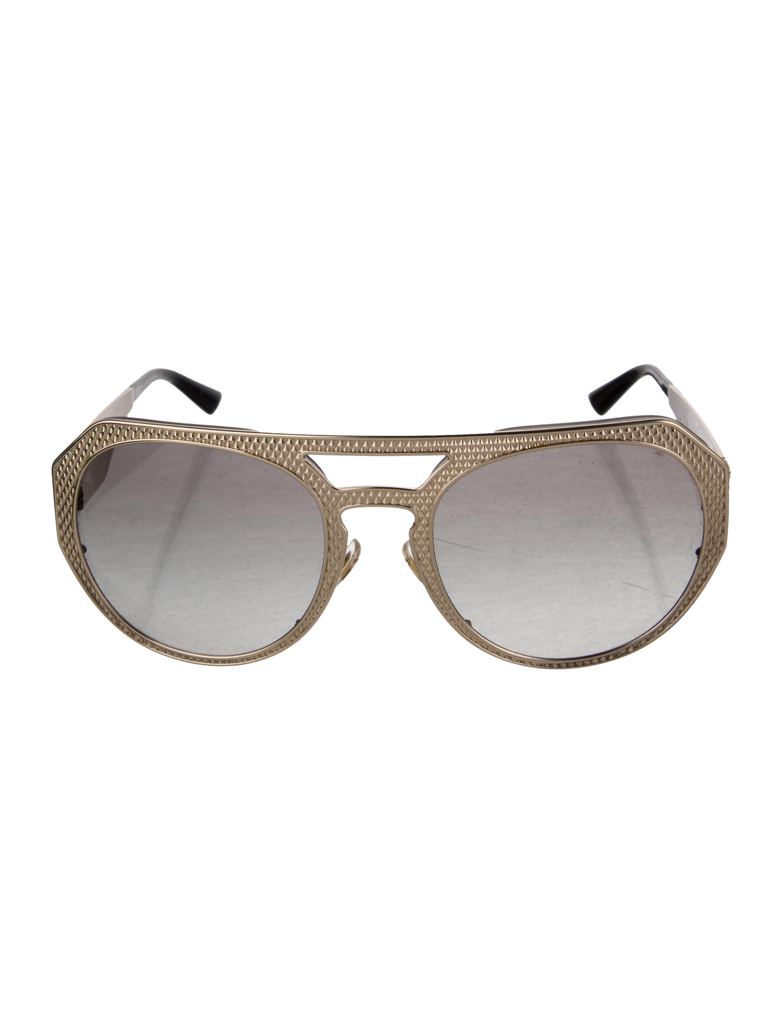 Versace Medusa Insignia Oversize Sunglasses