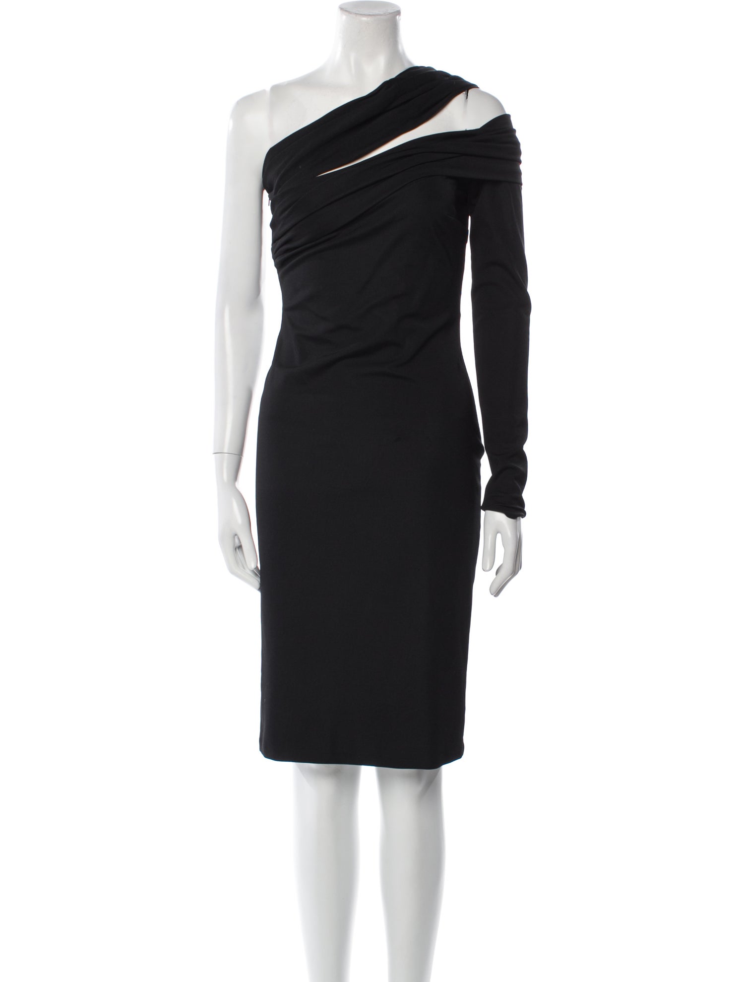 Versace Silk Knee-Length Dress