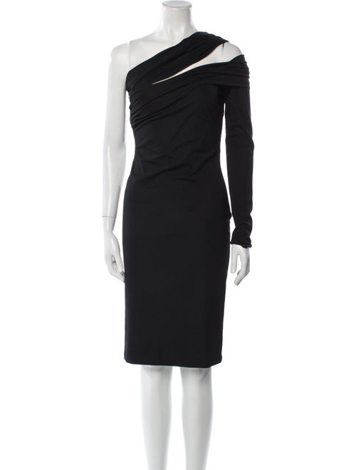 Versace Silk Knee-Length Dress