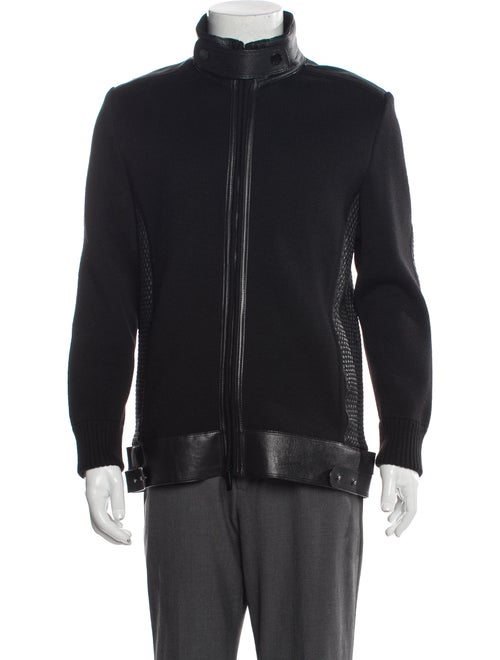 Versace Wool Moto Jacket