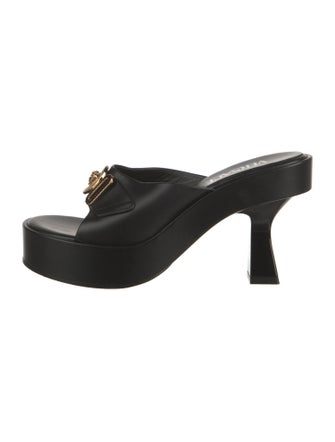 Versace Leather Slides