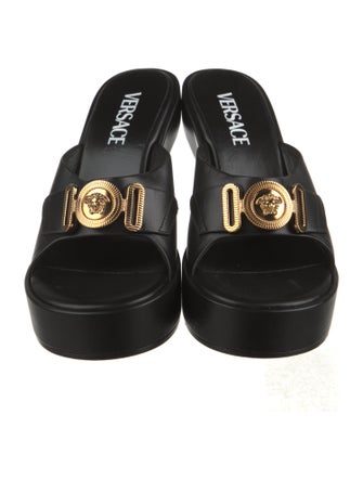Versace Leather Slides