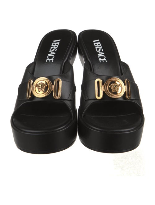 Versace Leather Slides