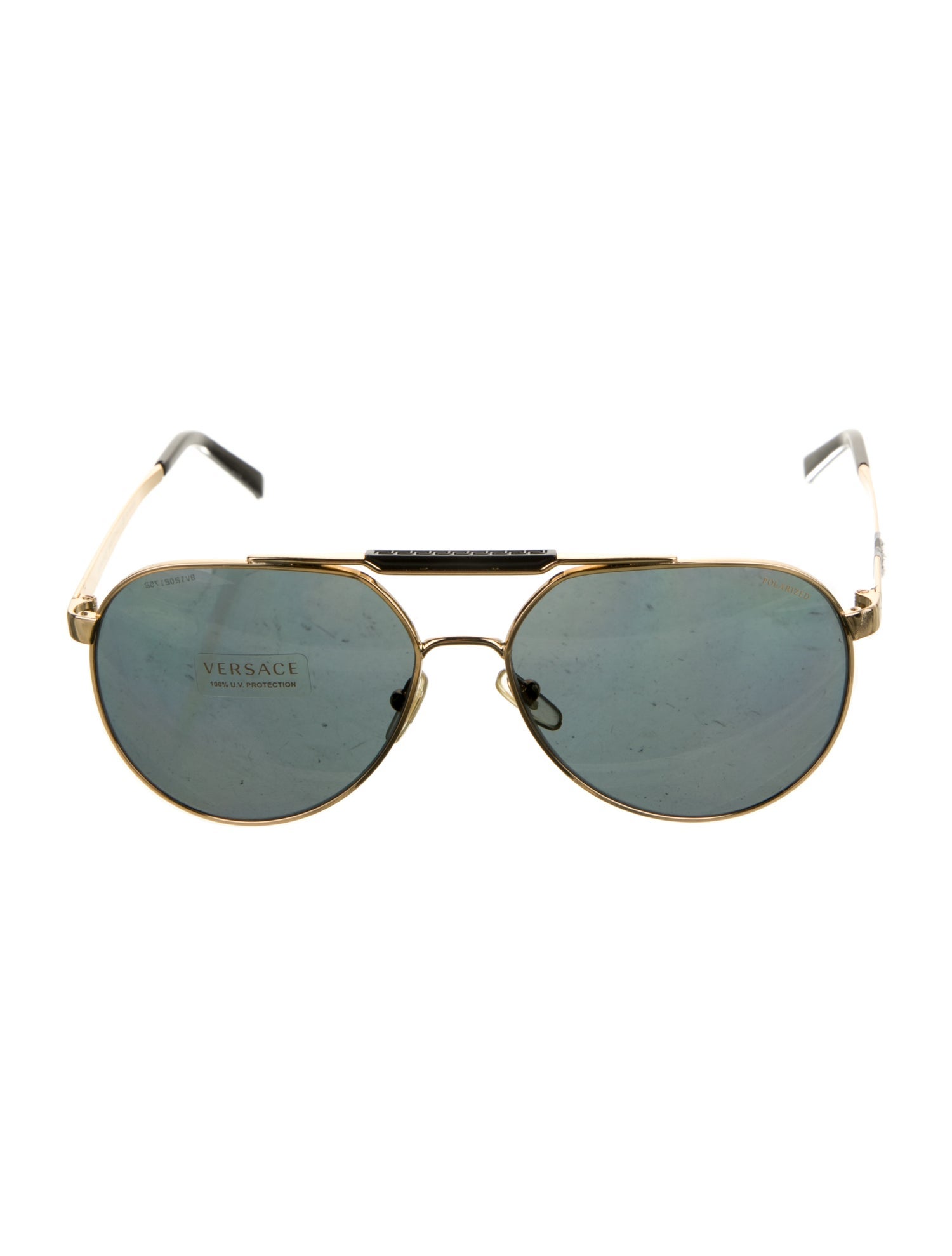 Versace 1341/87 Aviator Sunglasses