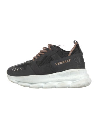 Versace Mesh Printed Chunky Sneakers