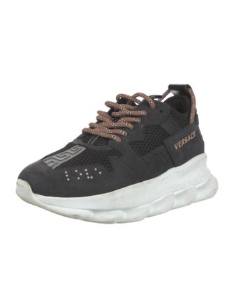 Versace Mesh Printed Chunky Sneakers