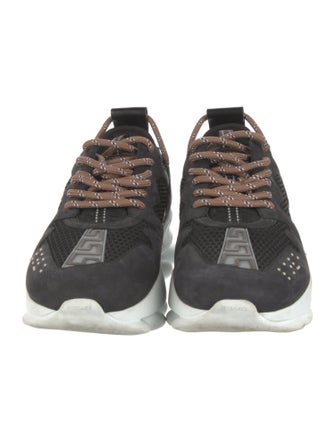 Versace Mesh Printed Chunky Sneakers