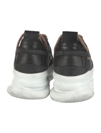 Versace Mesh Printed Chunky Sneakers