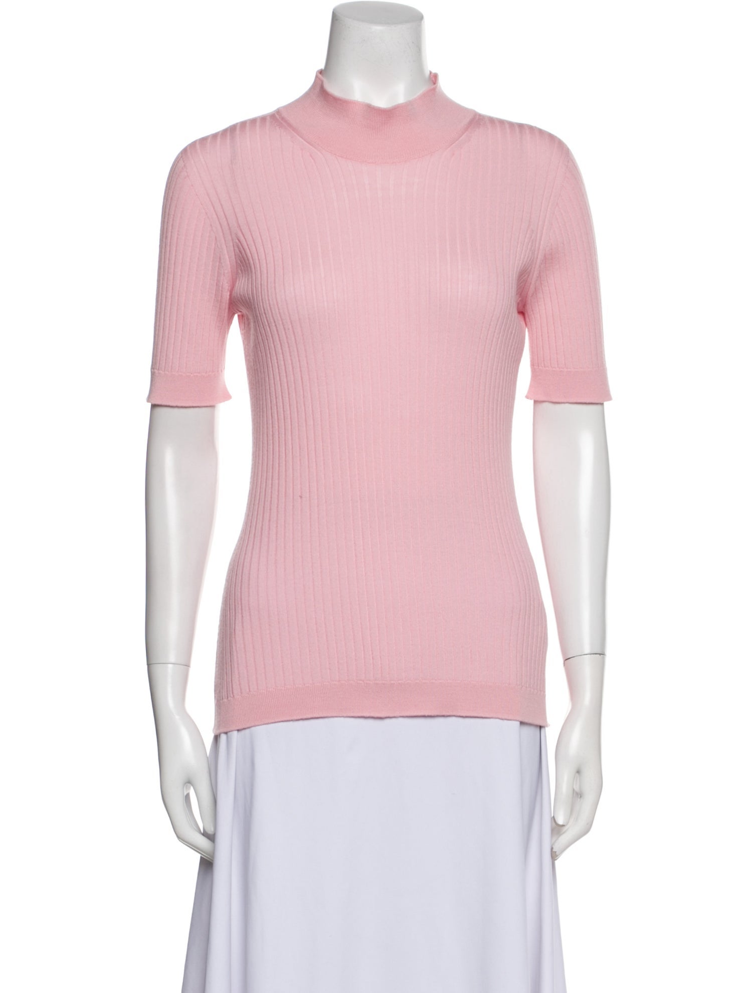 Versace Wool Mock Neck Top w/ Tags