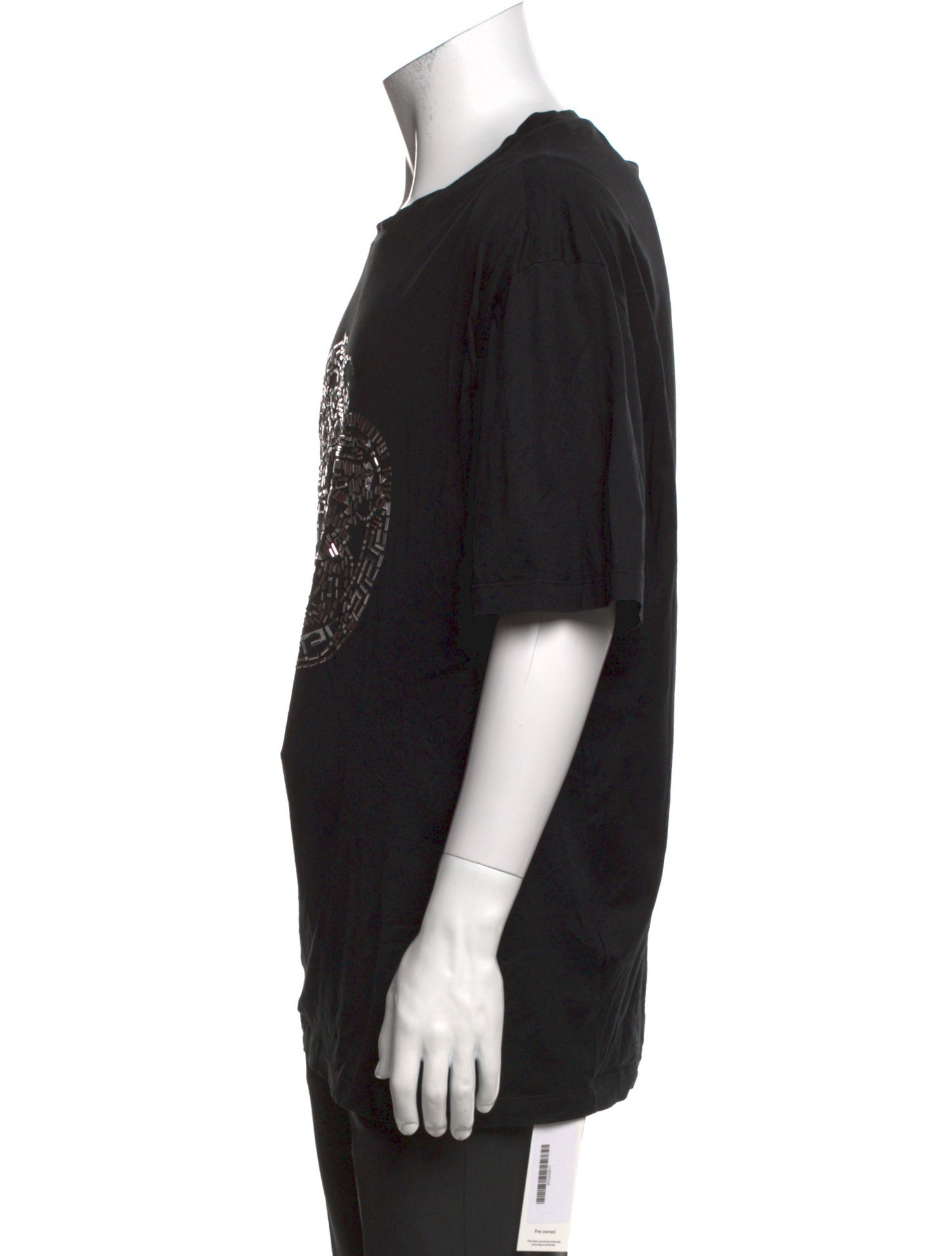 Versace Printed Crew Neck T-Shirt