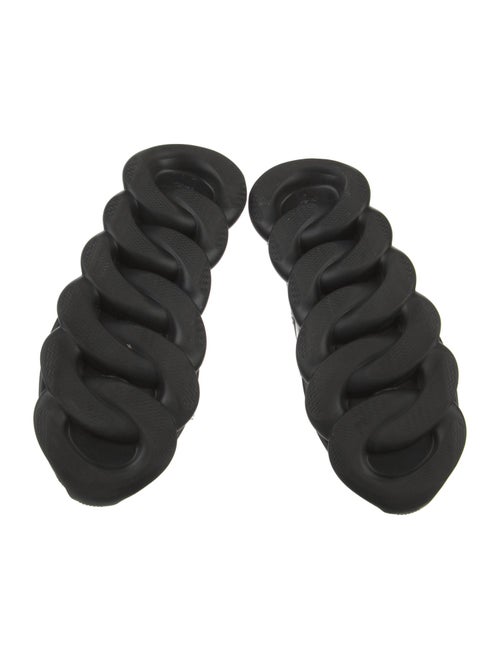 Versace Leather Printed Chunky Sneakers