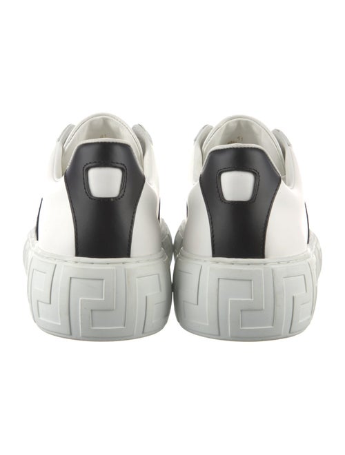 Versace Medusa Insignia Leather Sneakers