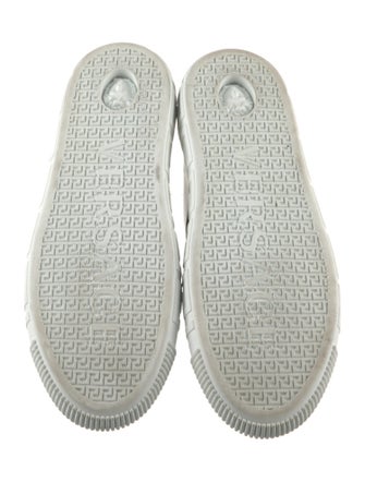 Versace Medusa Insignia Leather Sneakers