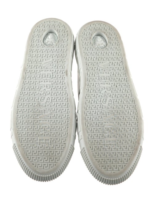 Versace Medusa Insignia Leather Sneakers