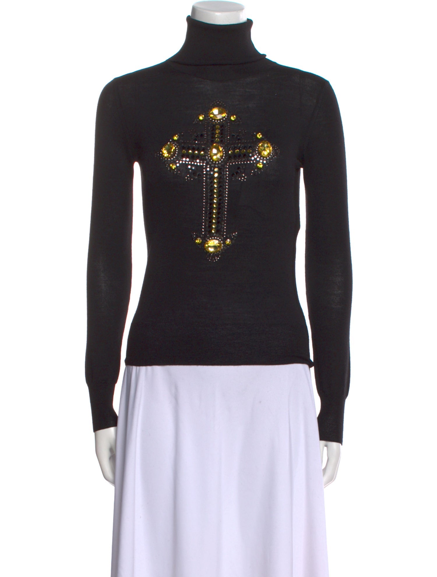 Versace Wool Turtleneck Sweater