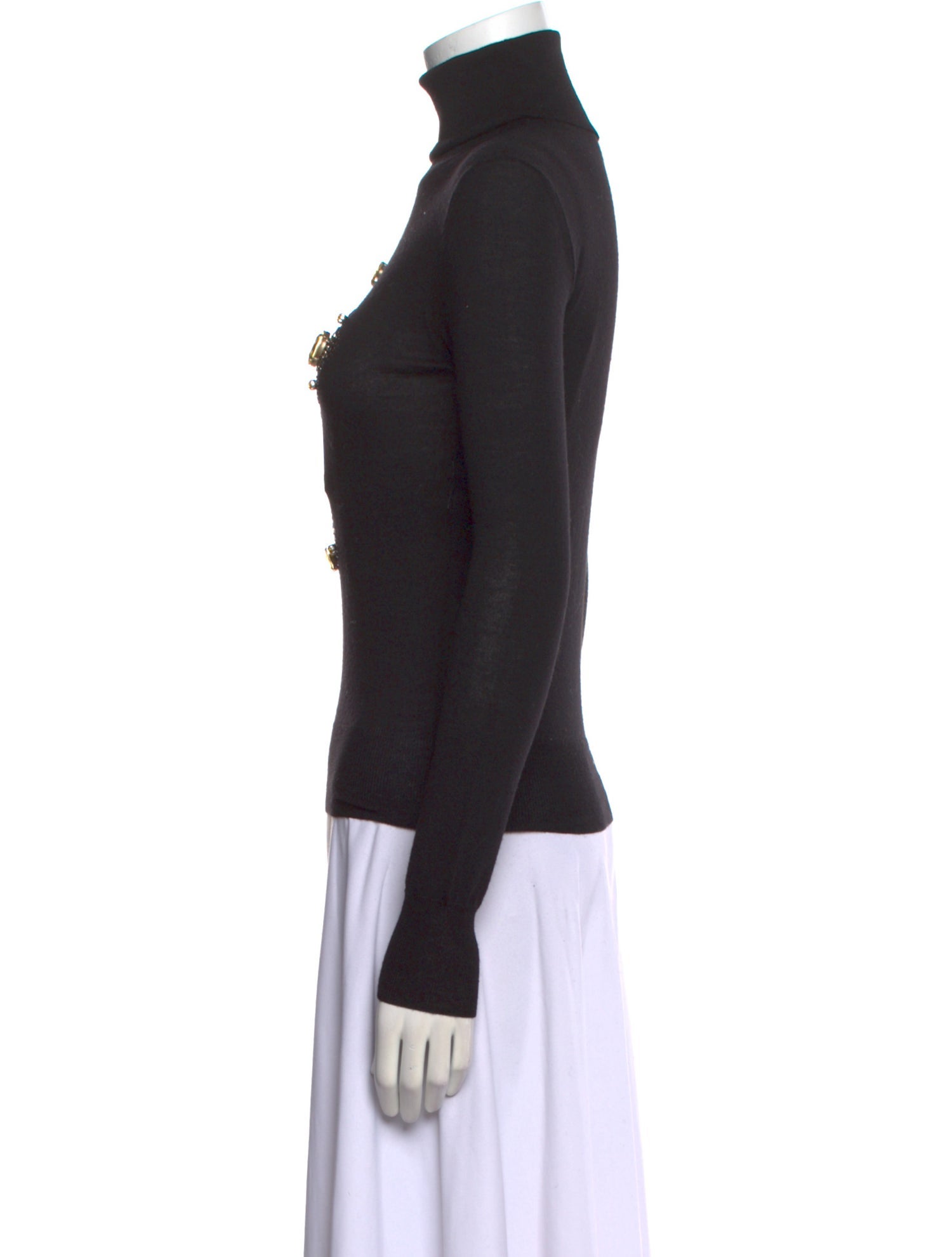 Versace Wool Turtleneck Sweater