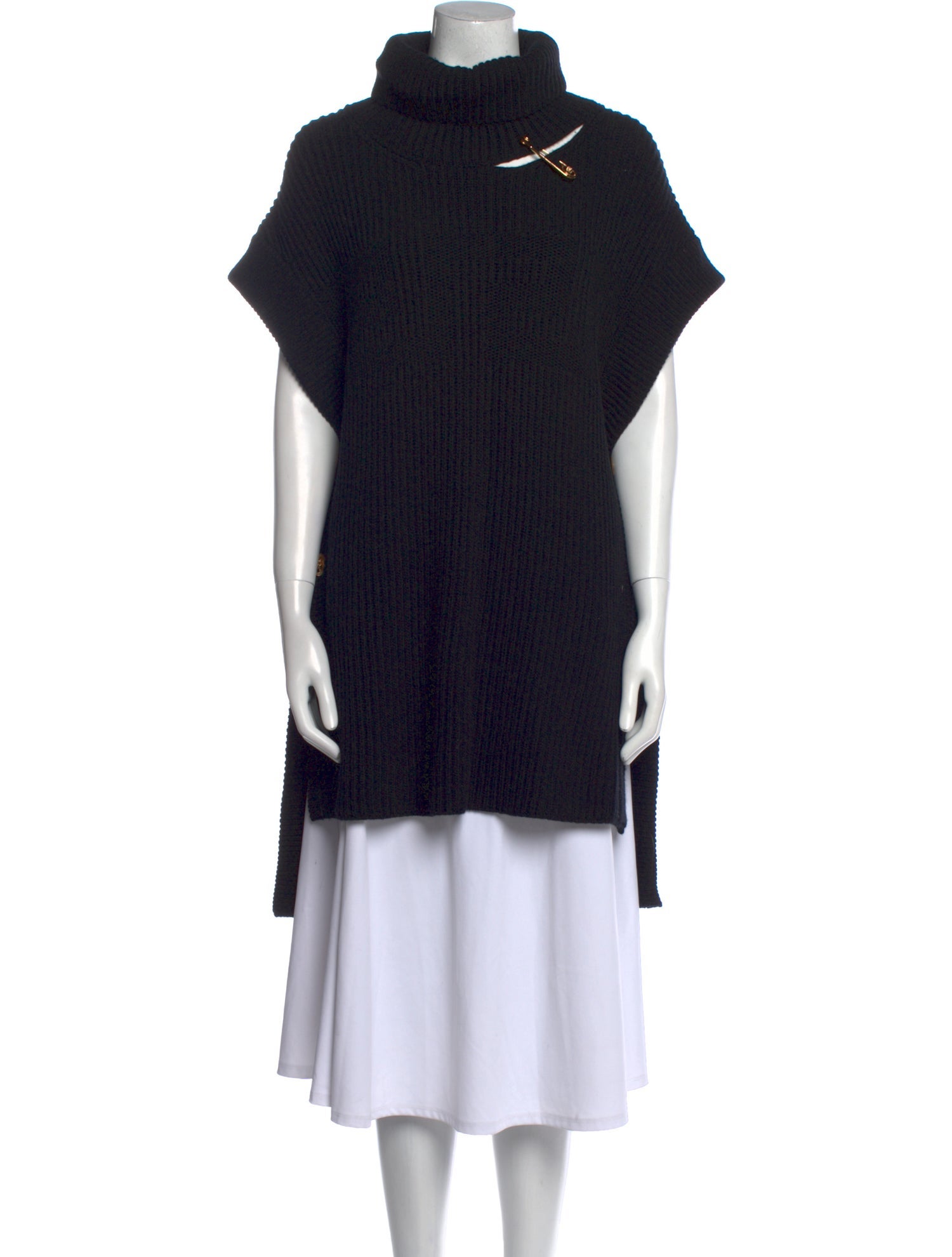 Versace Wool Turtleneck Sweater