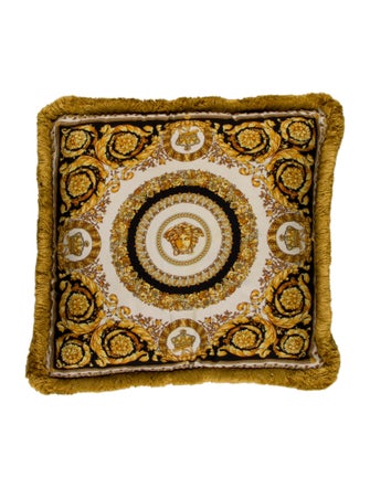 Versace Crete de Fleur Throw Pillow