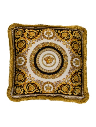 Versace Crete de Fleur Throw Pillow