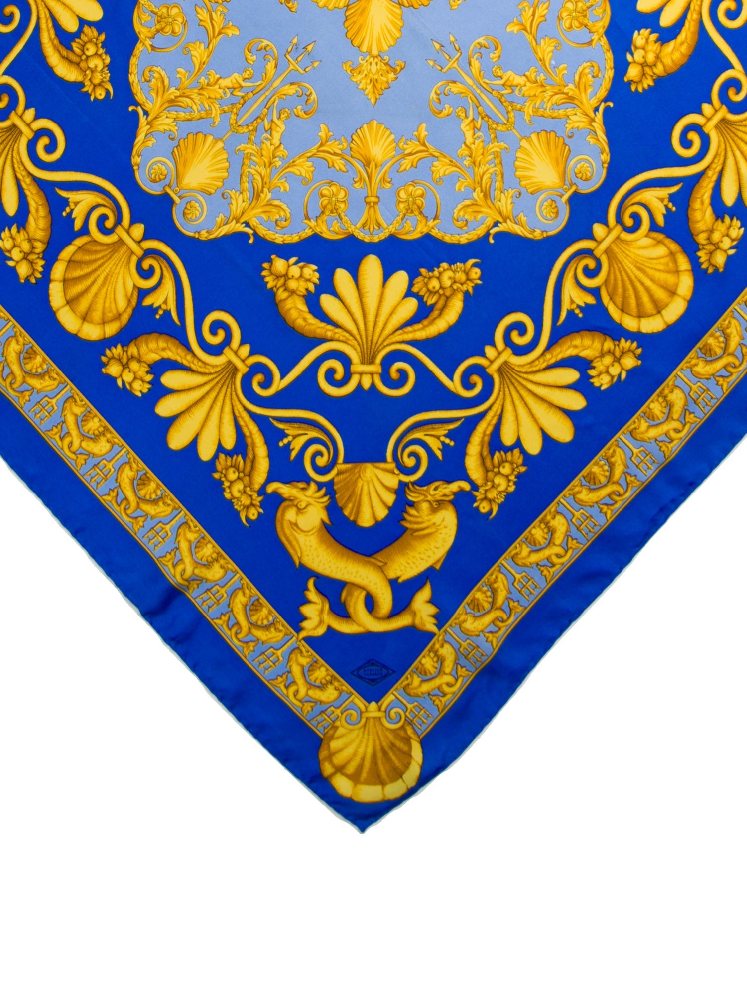 Versace Silk Printed Scarf