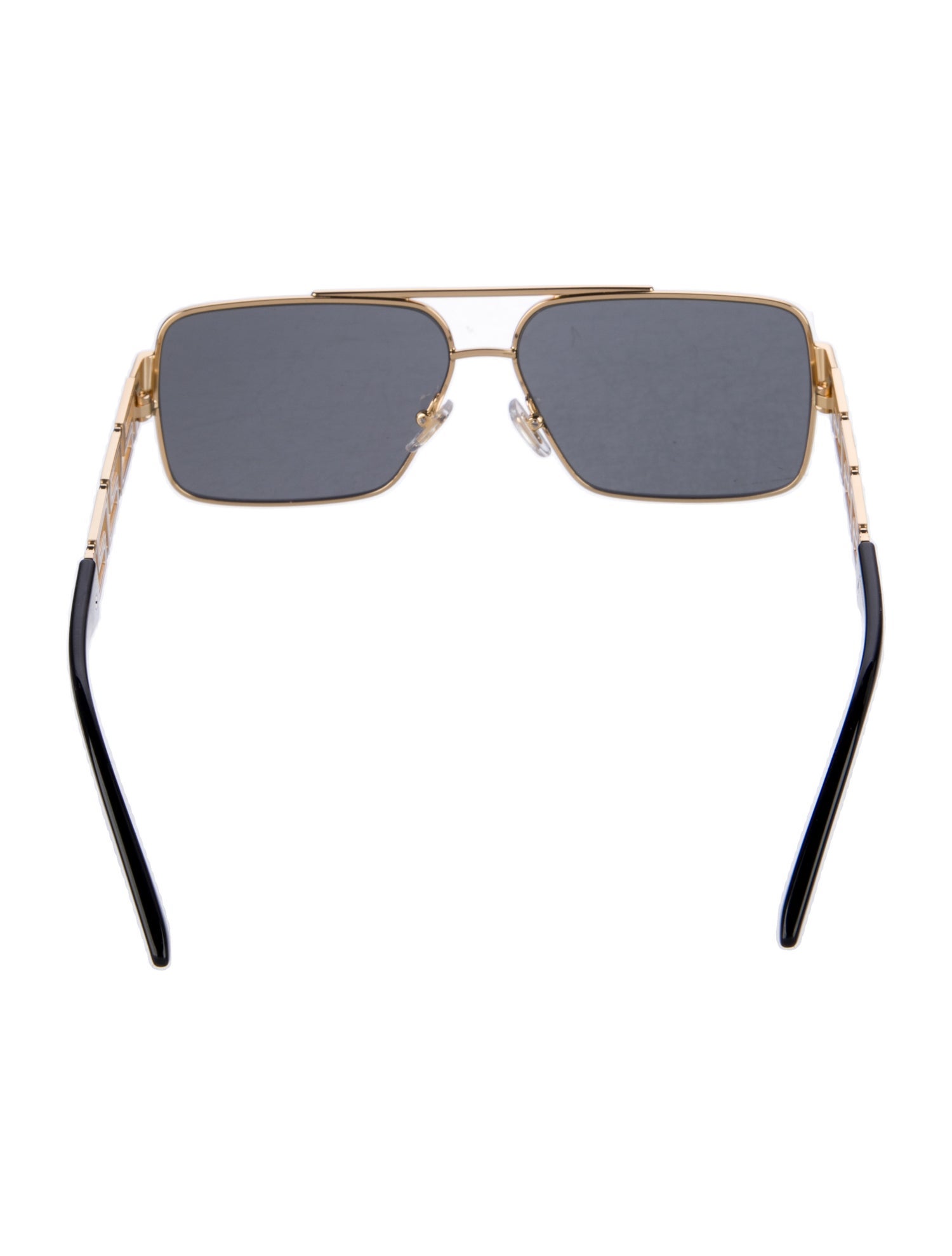 Versace Aviator Mirrored Sunglasses