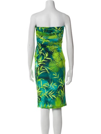 Versace Printed Mini Dress