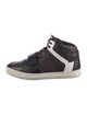 Versace Leather Colorblock Pattern Sneakers