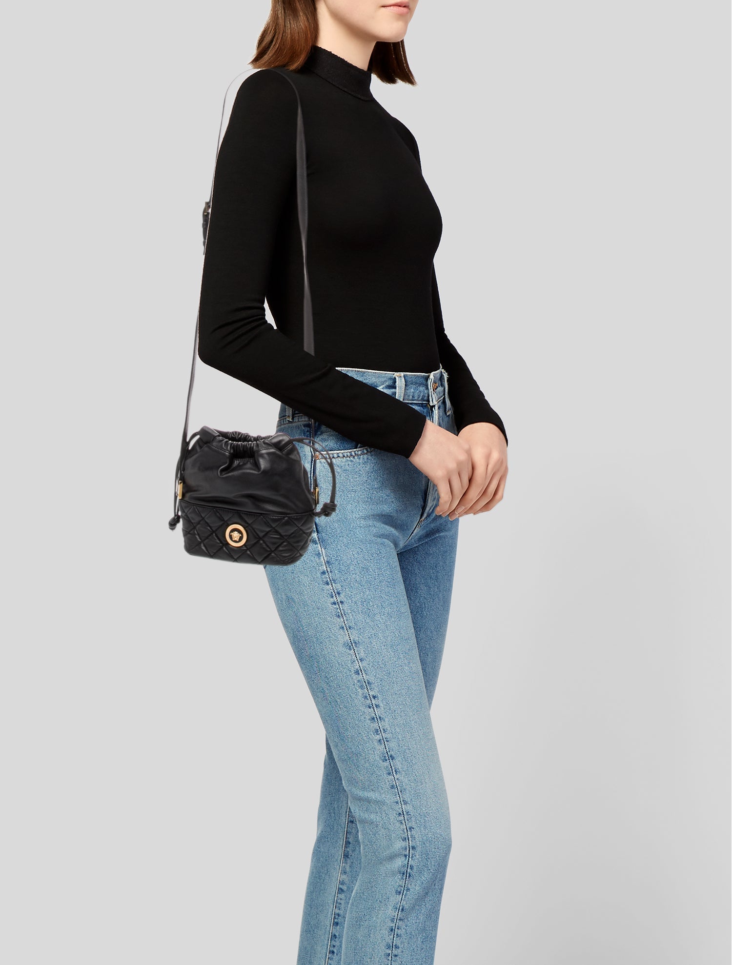 Versace Medusa Bucket Bag