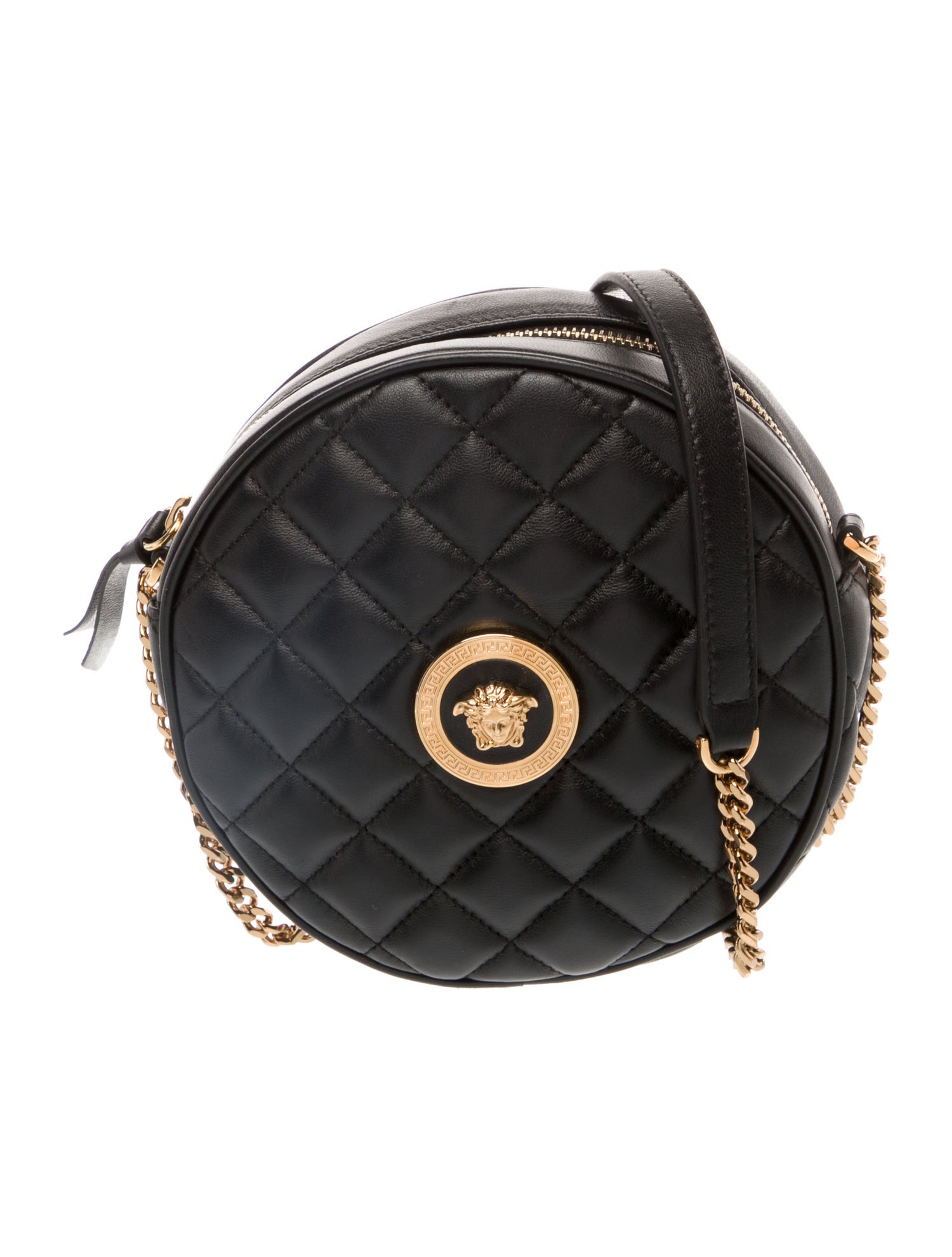 Versace Leather Crossbody Bag