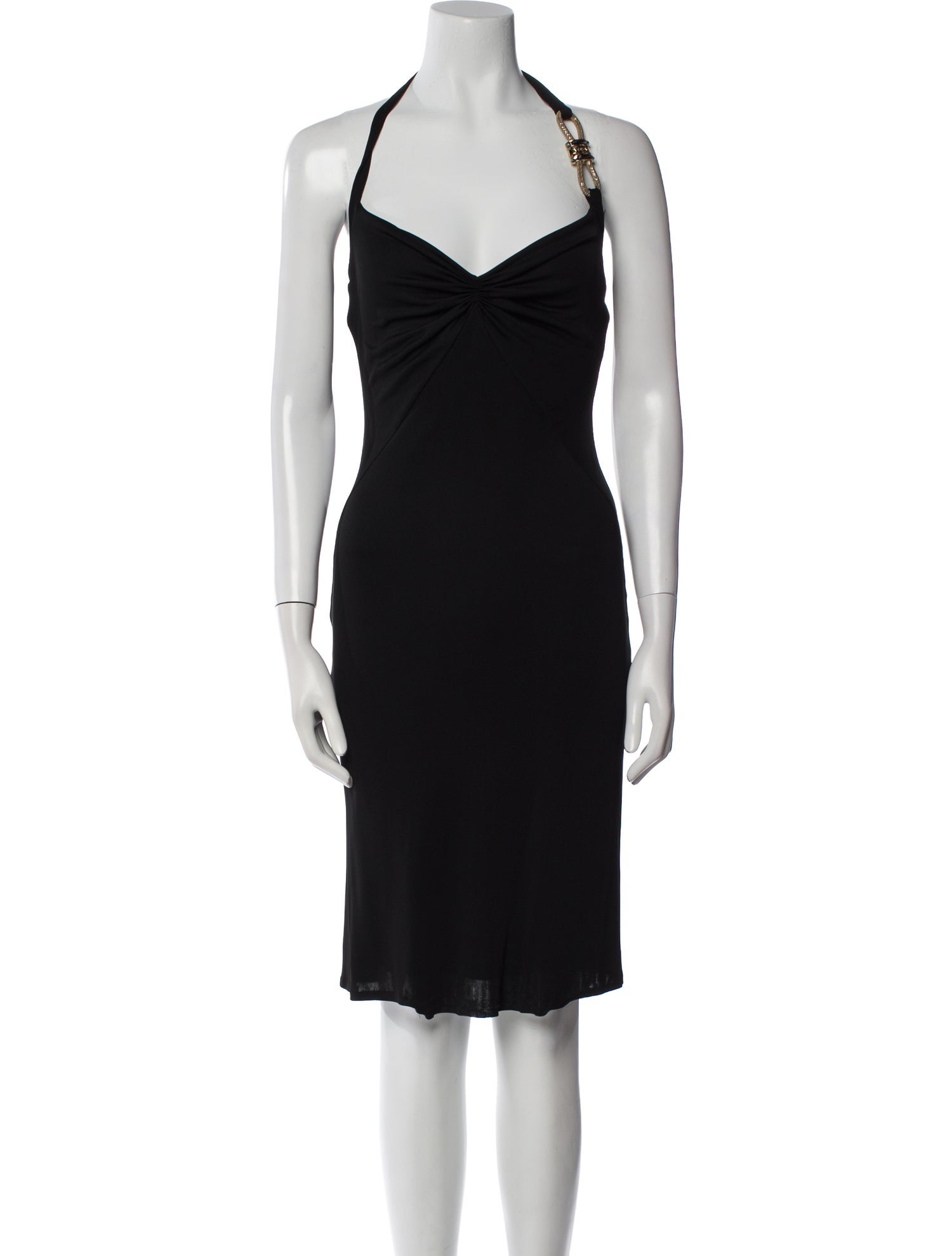 Versace Halterneck Mini Dress