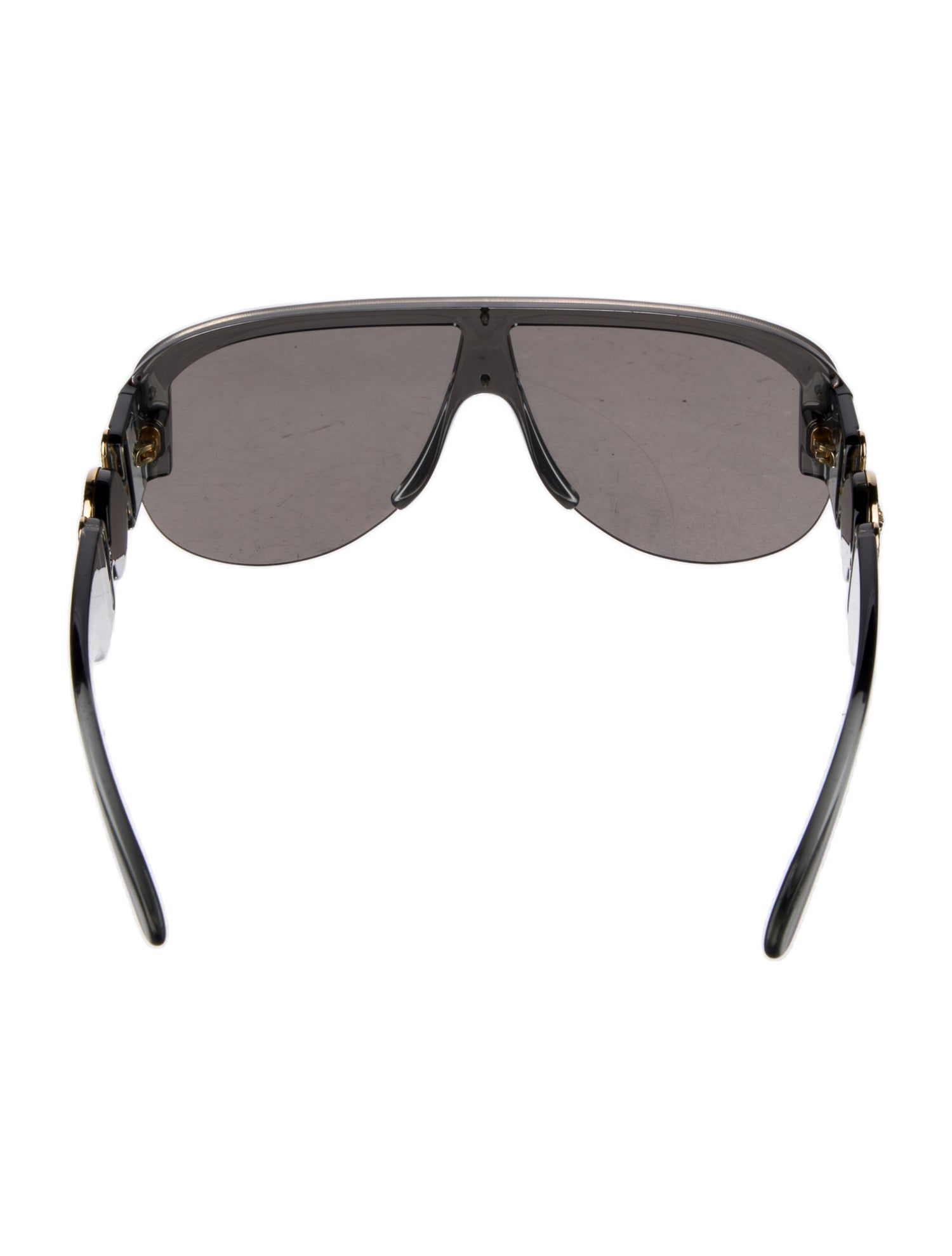 Versace Medusa Insignia Shield Sunglasses