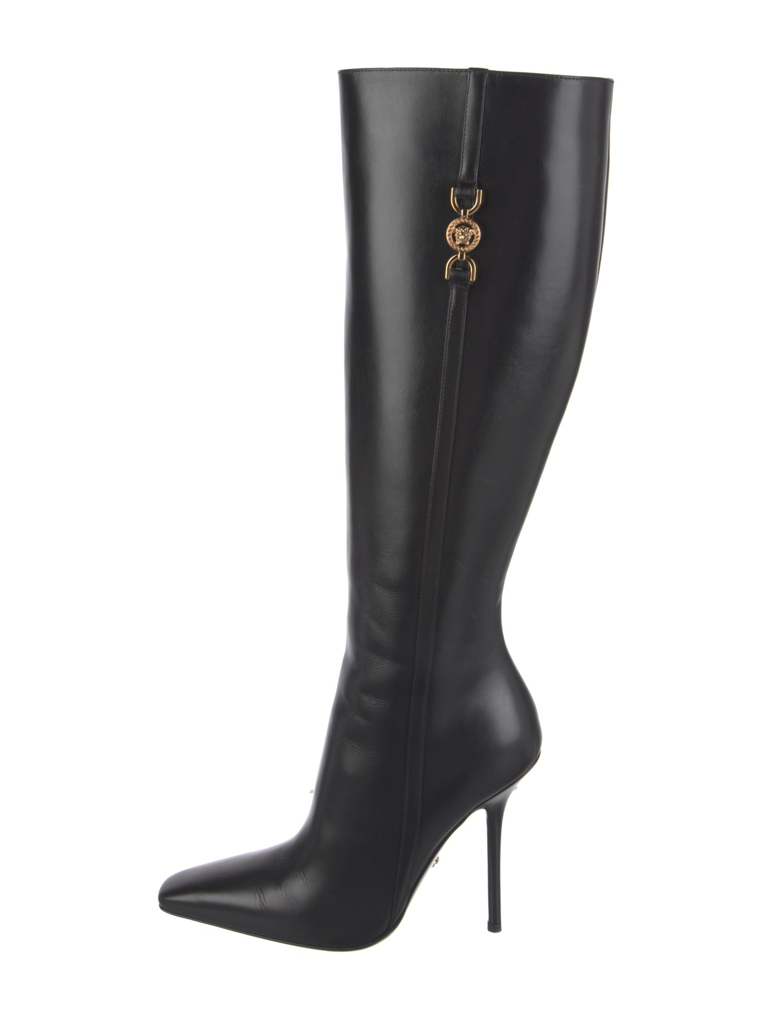 Versace Leather Boots w/ Tags