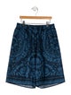 Versace Boys' Silk Patterned Shorts
