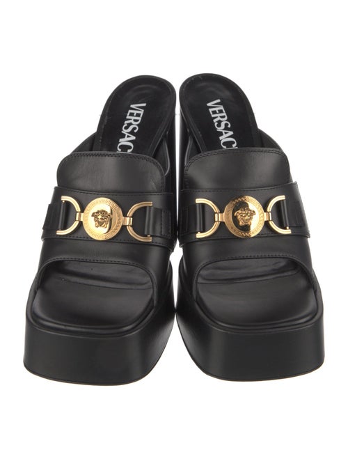 Versace Leather Slides