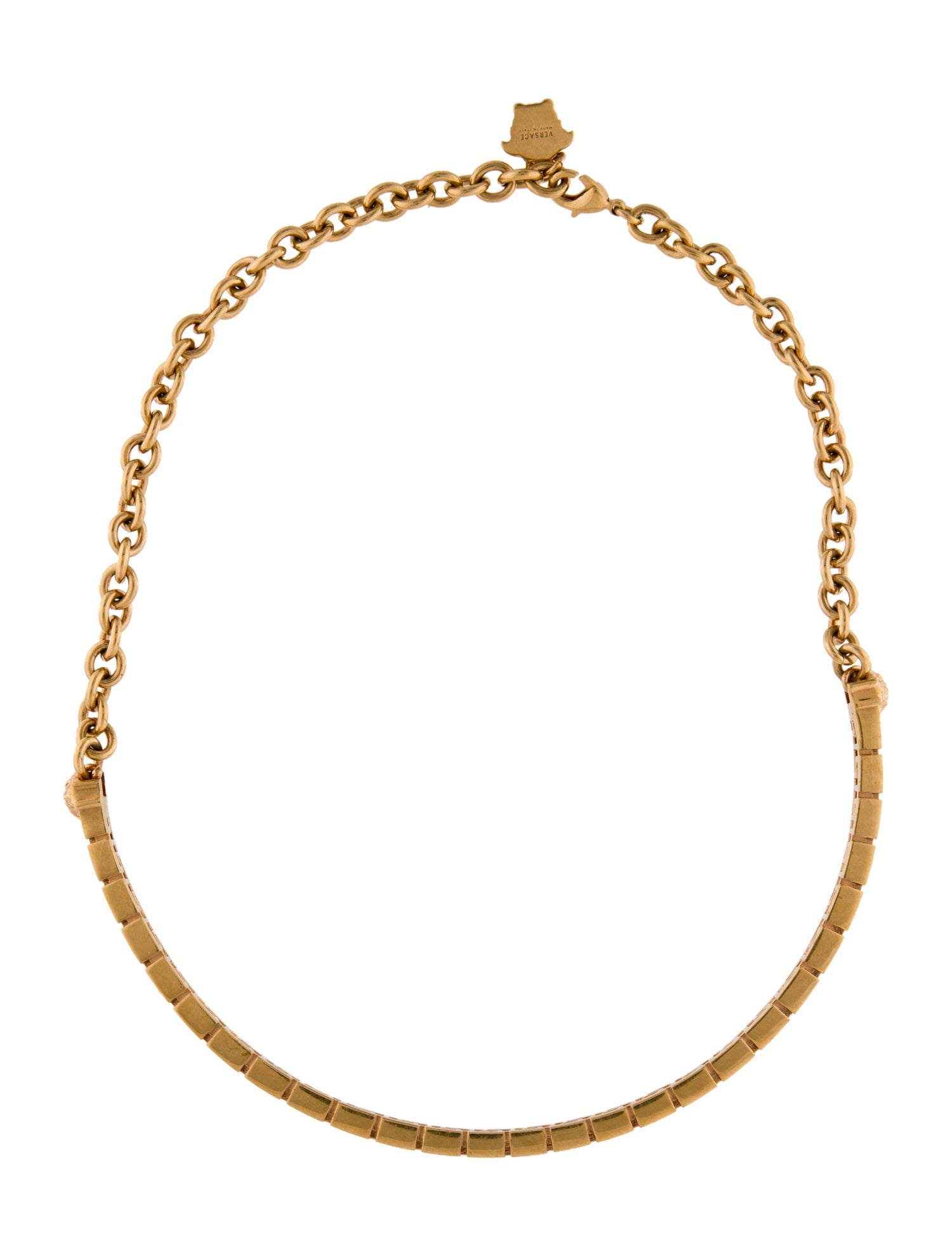 Versace Simple Choker Necklace