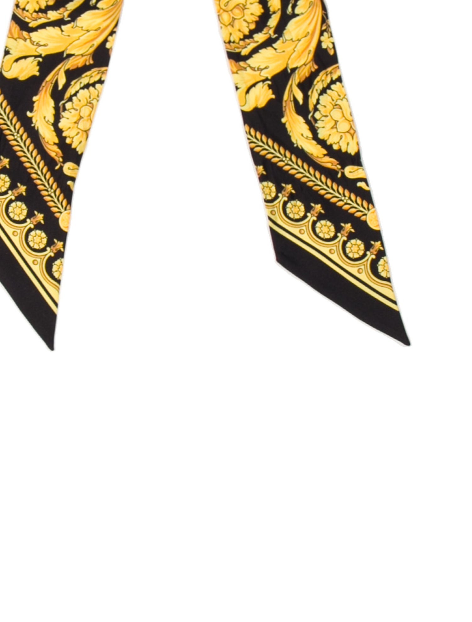 Versace Miami Leopard Silk Scarf