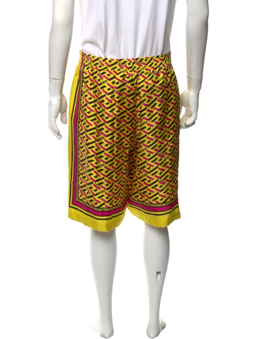 Versace Silk Jogger Shorts