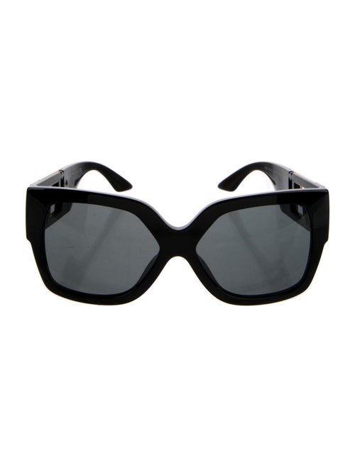 Versace Oversize Tinted Sunglasses