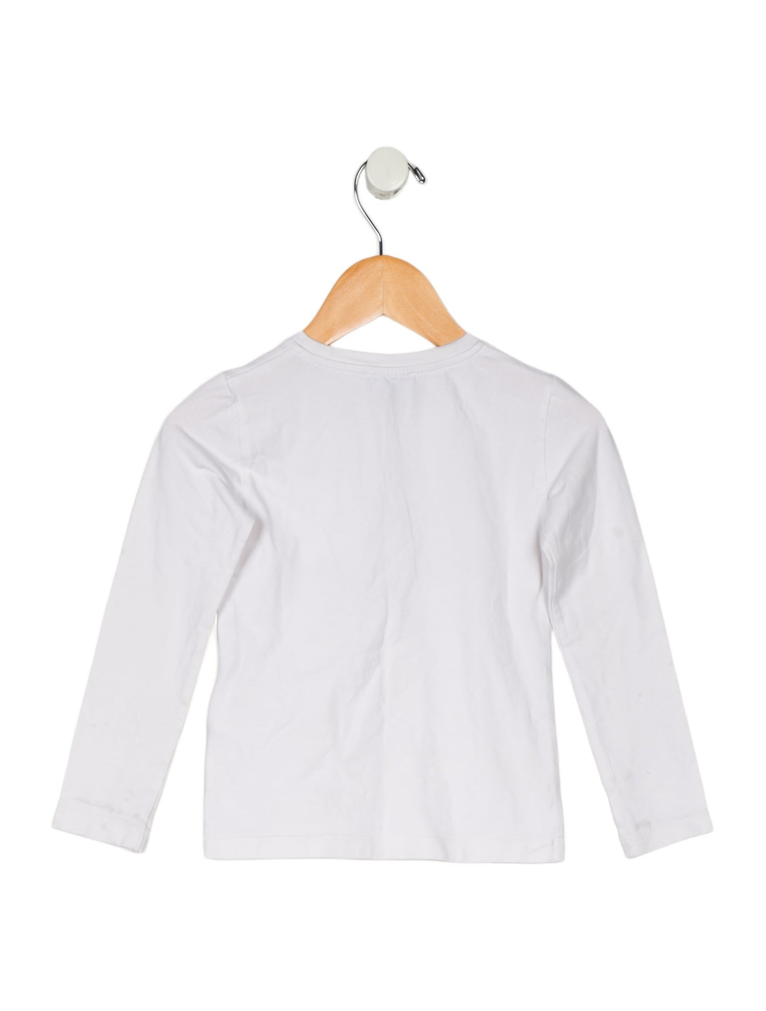 Versace Toddler Girls Graphic Long Sleeve Top