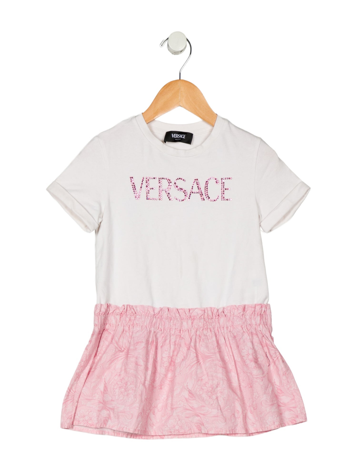 Versace Toddler Girls' Short Sleeve Casual Dress