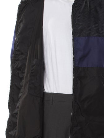 Versace Colorblock Pattern Windbreaker