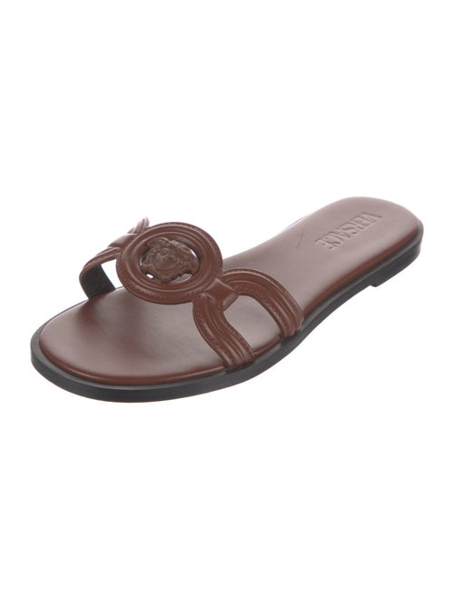 Versace Leather Slides