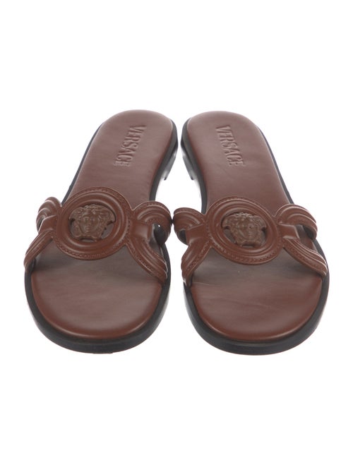 Versace Leather Slides