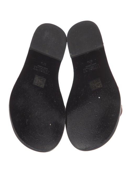 Versace Leather Slides