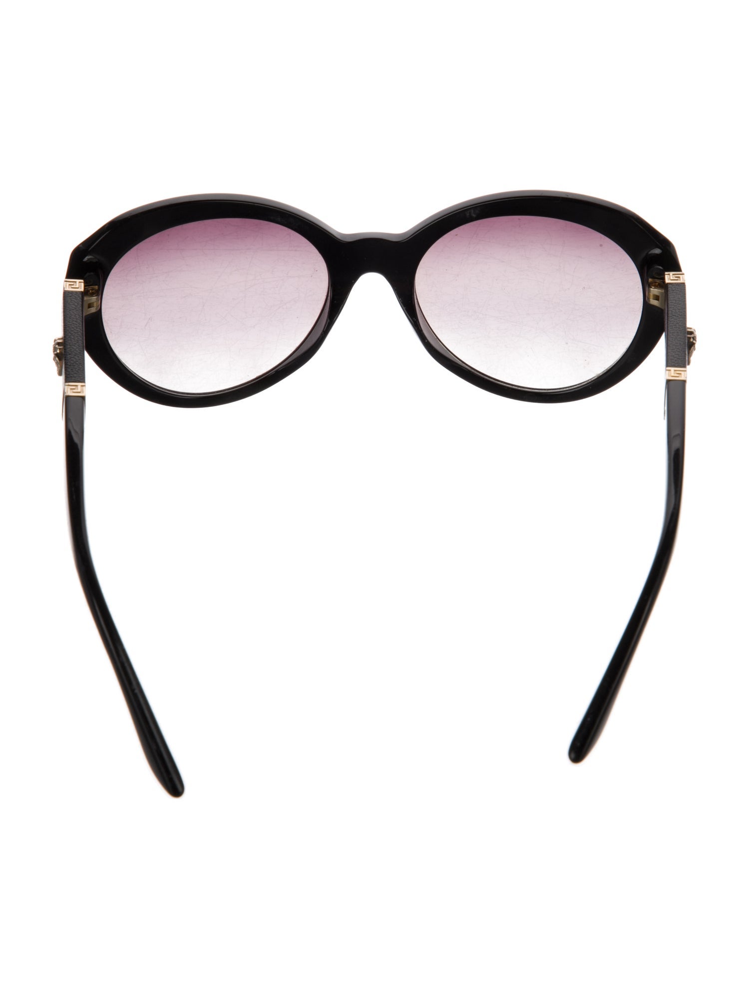 Versace Oversize Gradient Sunglasses