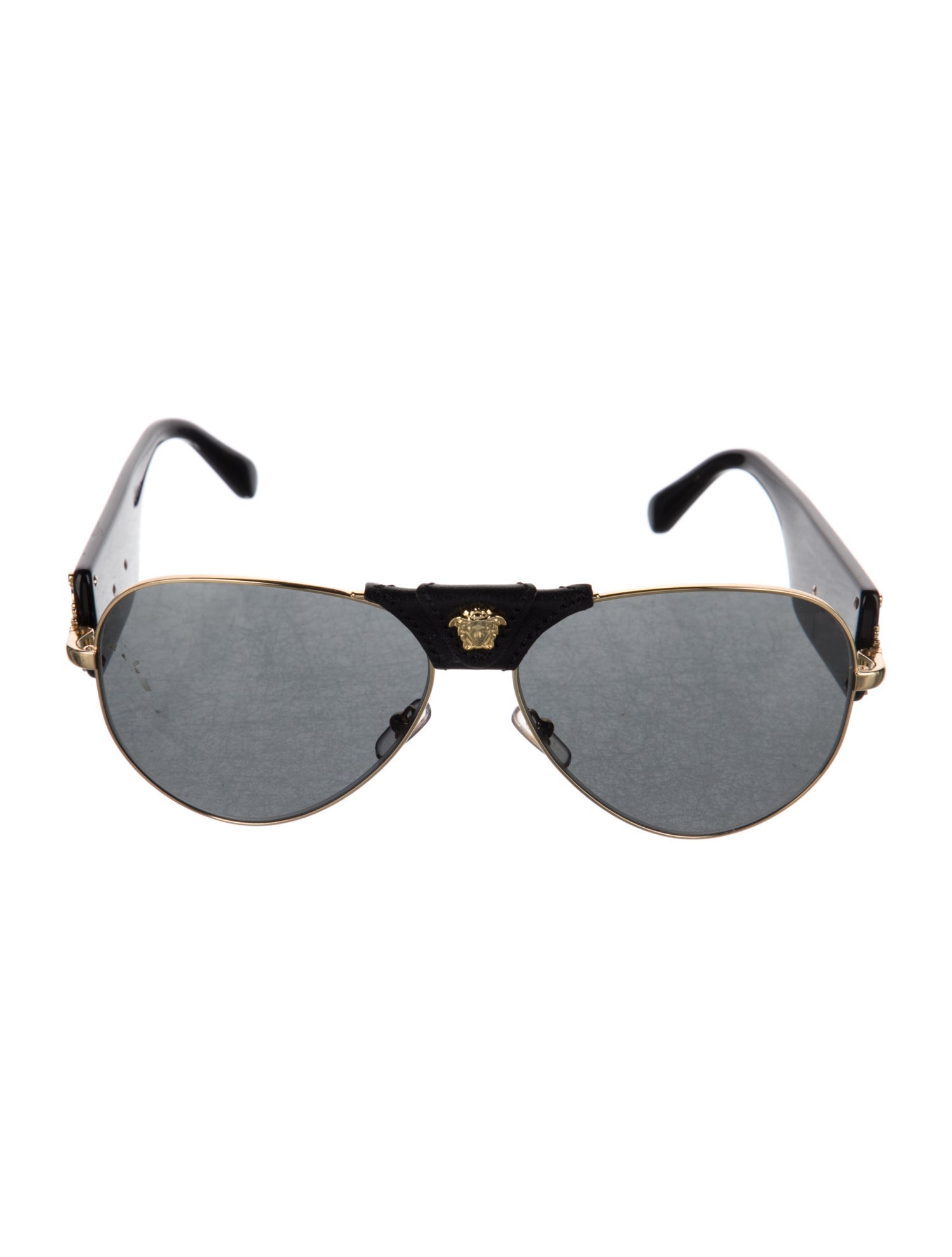 Versace Aviator Tinted Sunglasses