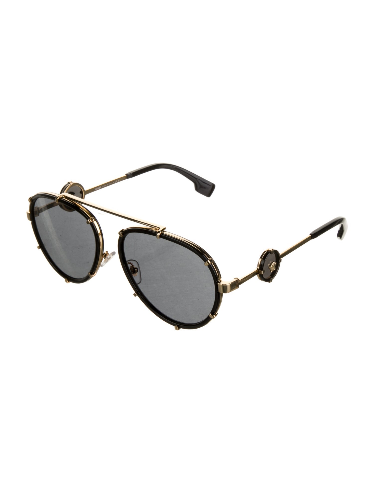 Versace Aviator Tinted Sunglasses