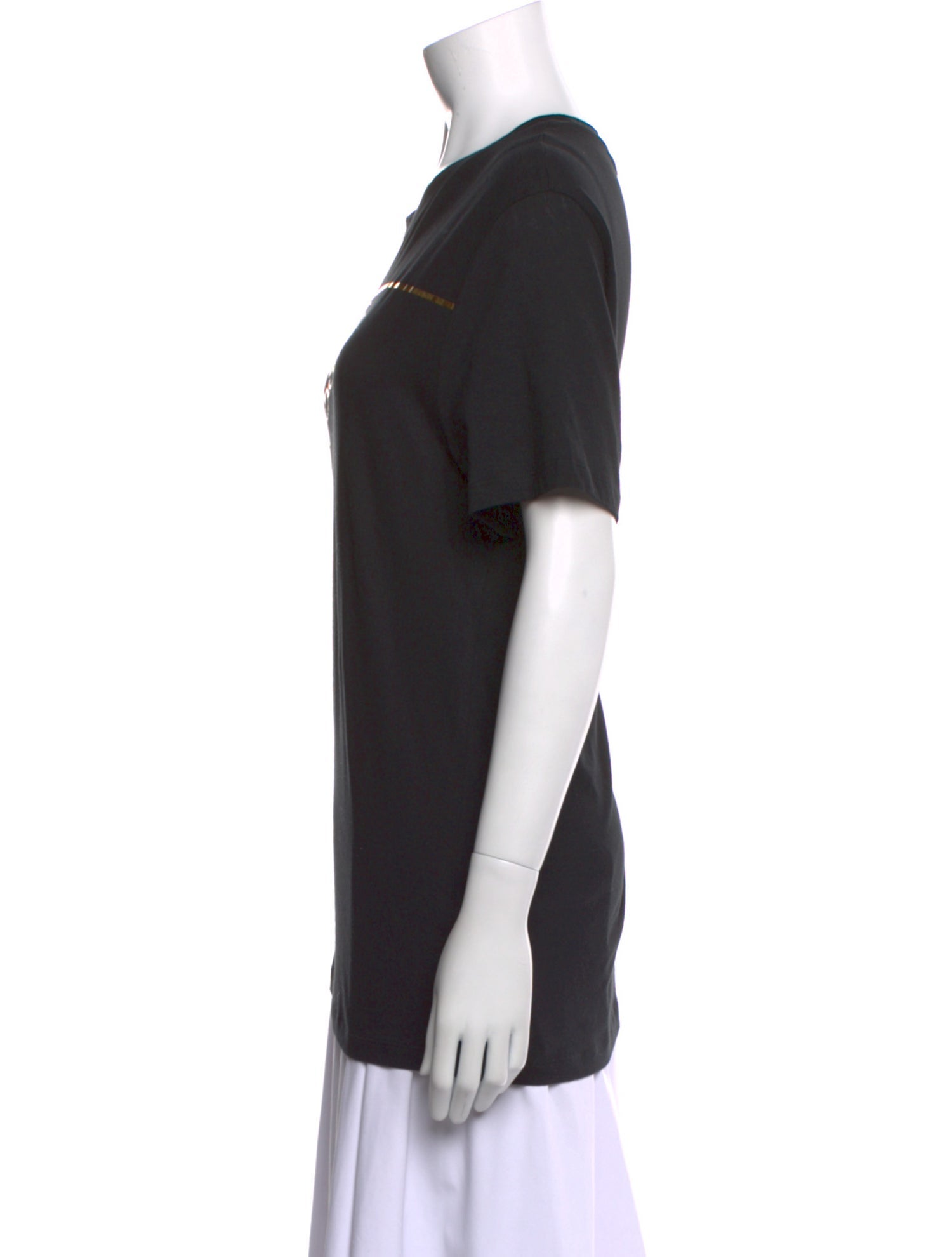 Versace Graphic Print Crew Neck T-Shirt