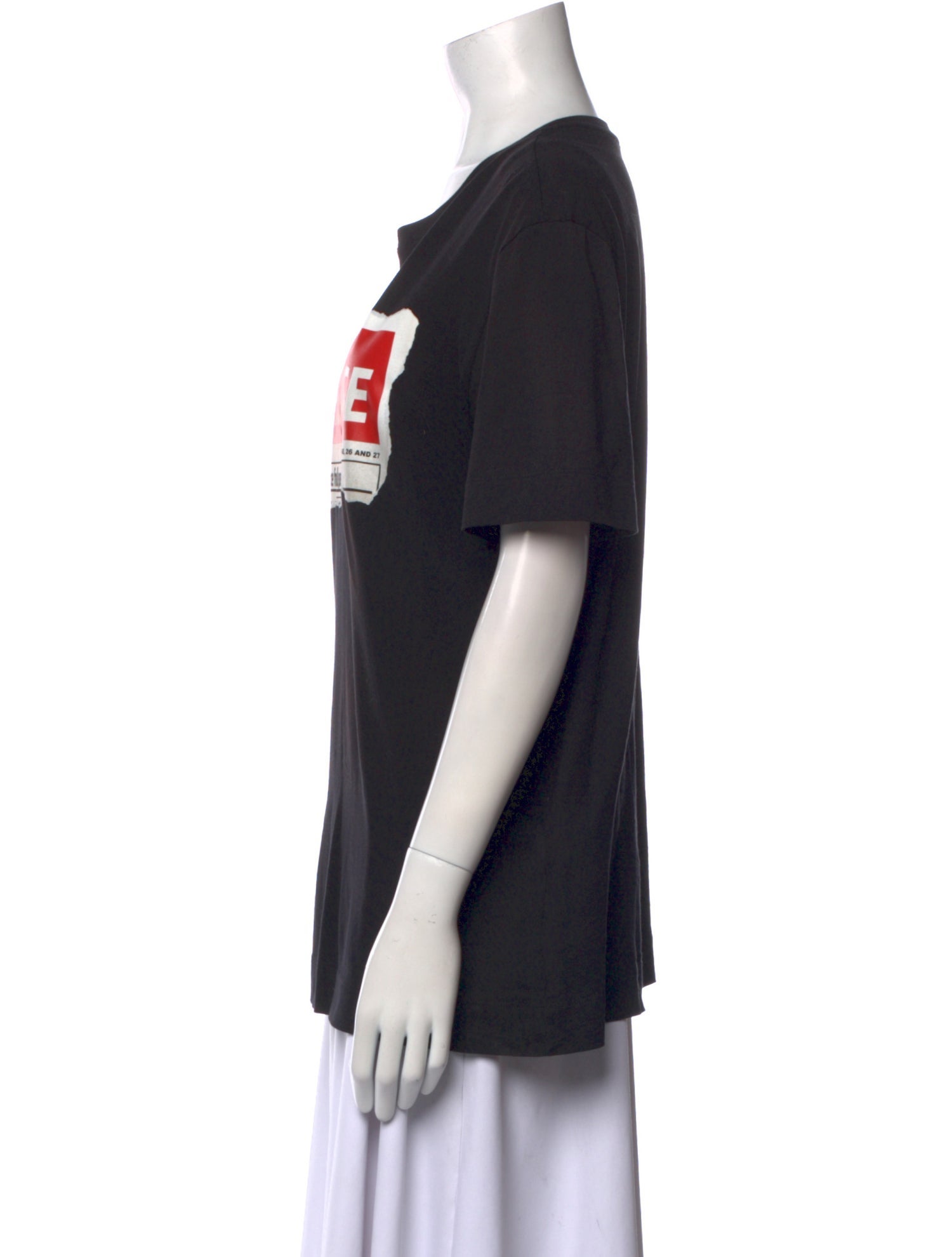 Versace Graphic Print Crew Neck T-Shirt